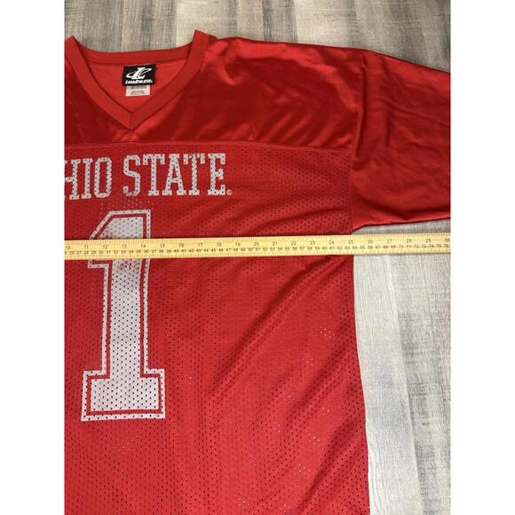 Vintage Logo Athletic Ohio State Football Jersey Polyester Korea #1 Men’s Large - Picture 6 of 7